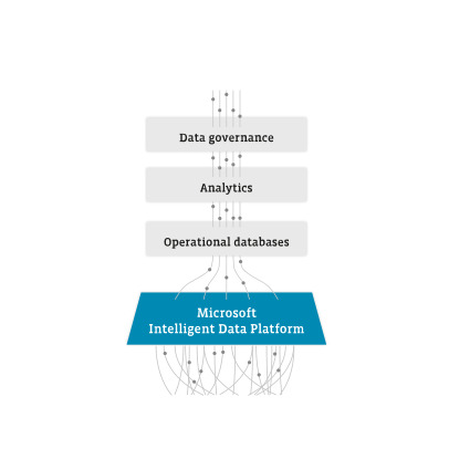 Microsoft Intelligent Data Platform - holistic product portfolio for data and AI.